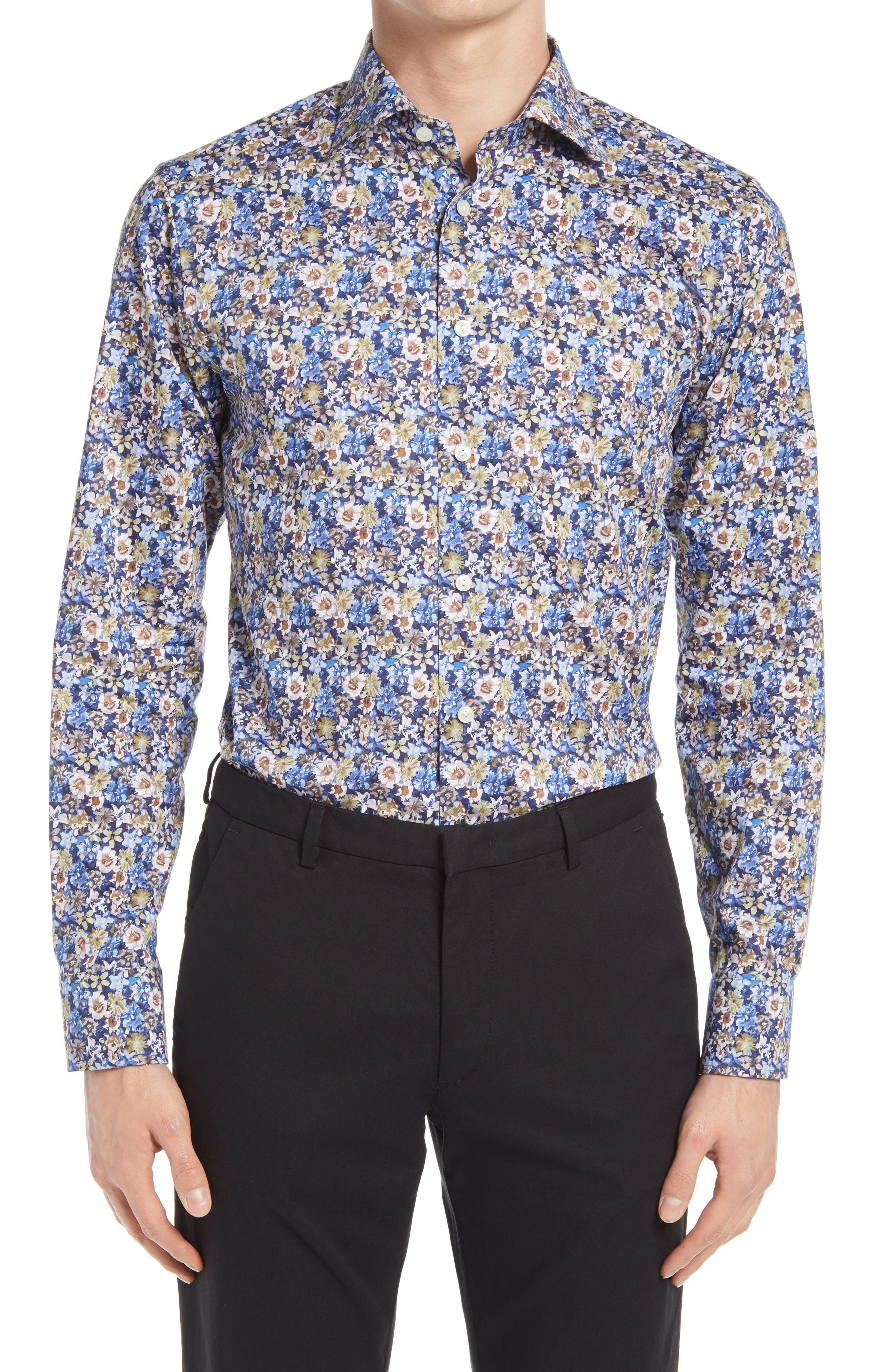eton floral shirt