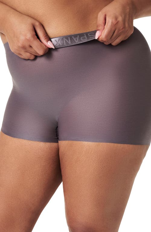 Shop Spanx ® Sheer Control Shaping Boyshorts In Mythical Grey