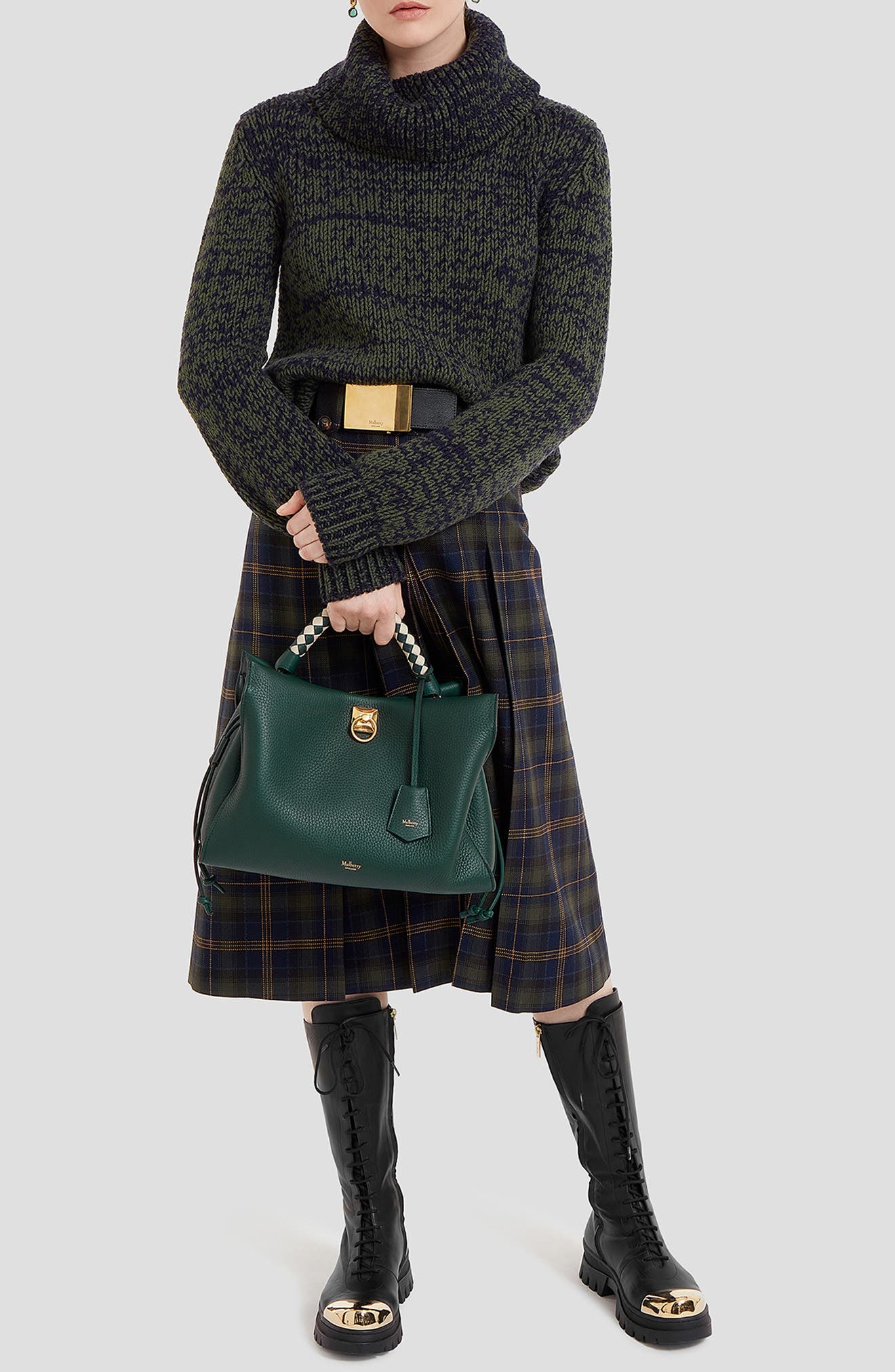 Mulberry Iris Leather Top Handle Bag Nordstrom