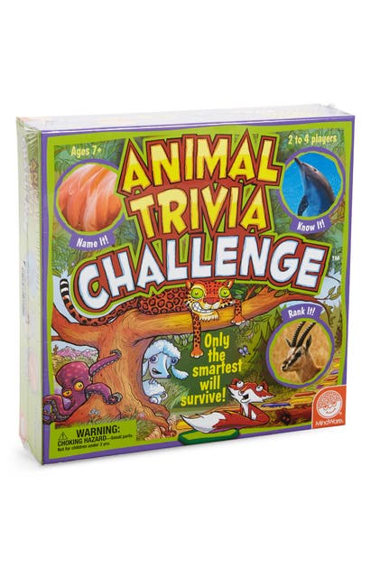 Click to view more detailed imagery on our partner's website Mindware Kids' Animal Trivia Challenge Game In Multi