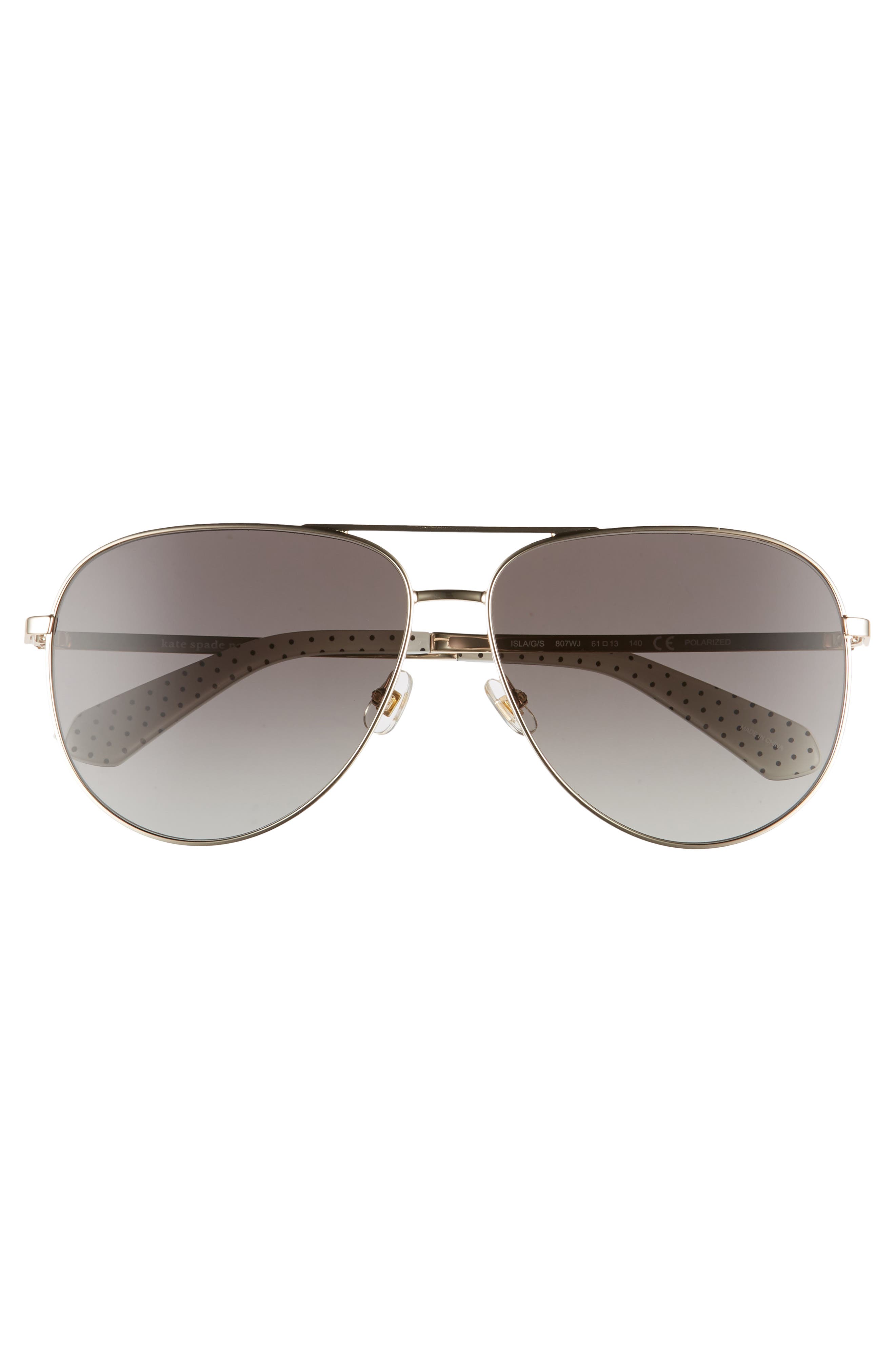 kate spade new york isla 61mm aviator sunglasses Nordstromrack
