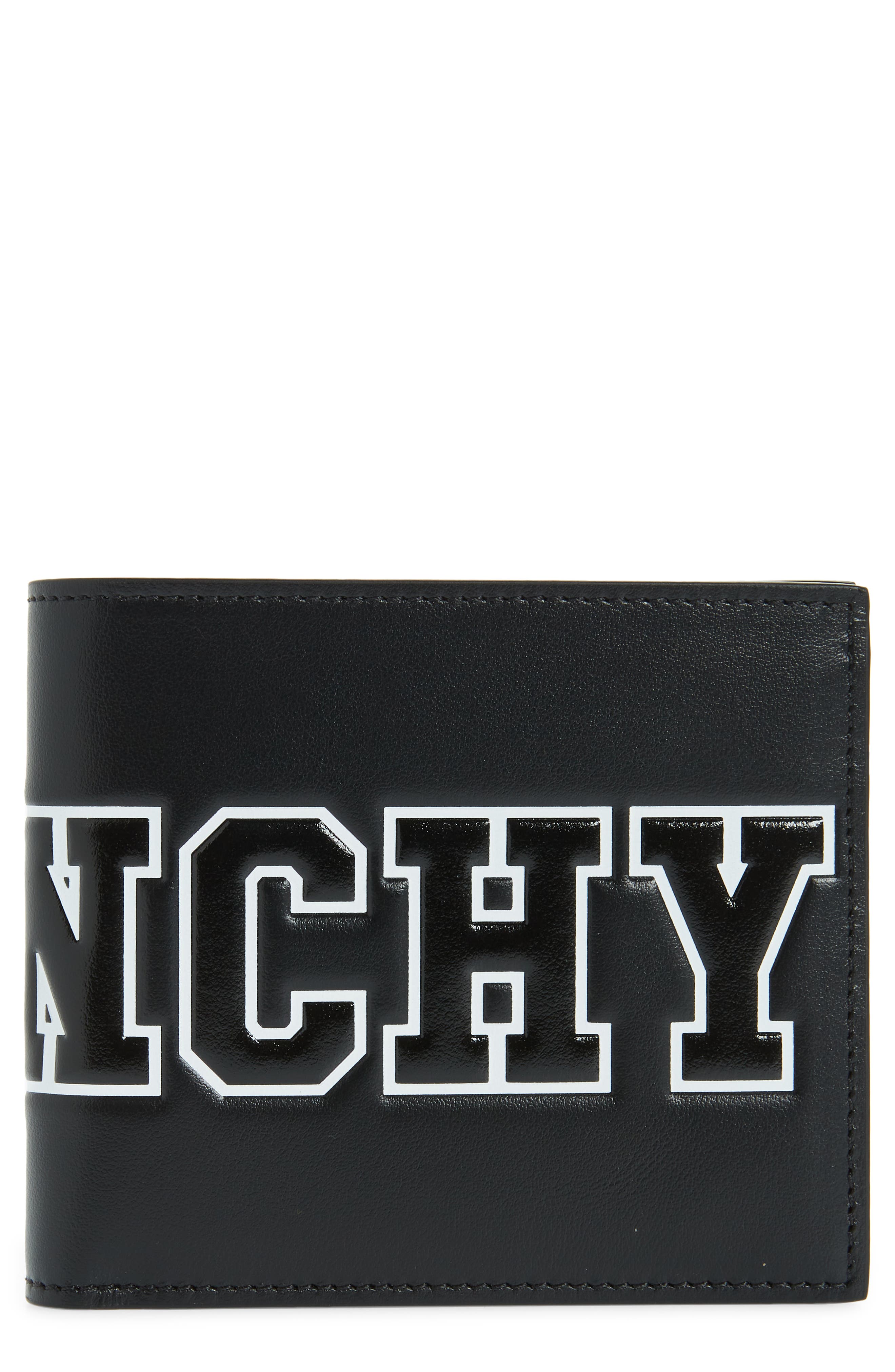 Givenchy Signature Bifold Wallet in 001-Black at Nordstrom