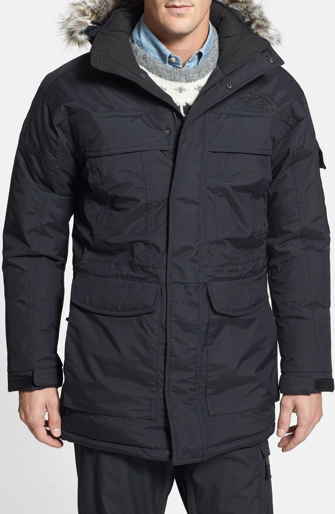 the north face jacket mcmurdo hyvent 550 fill parka