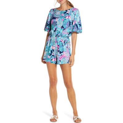 Lilly Pulitzer Britton Romper, Green