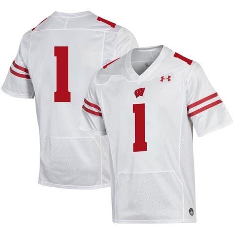 Under Armour #1 White Maryland Terrapins Throwback Special Game Jersey