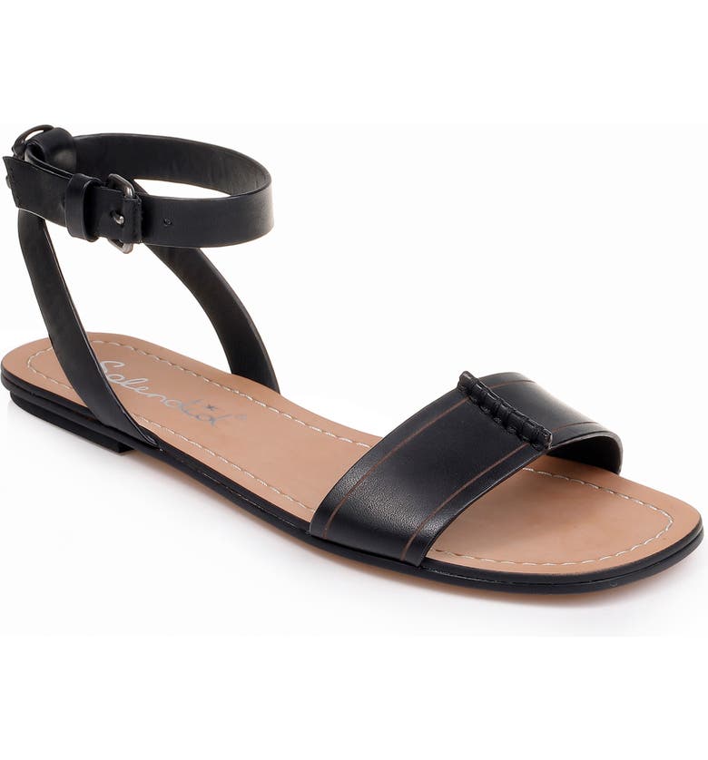 Splendid Tabitha Ankle Strap Flat Sandal (Women) | Nordstrom