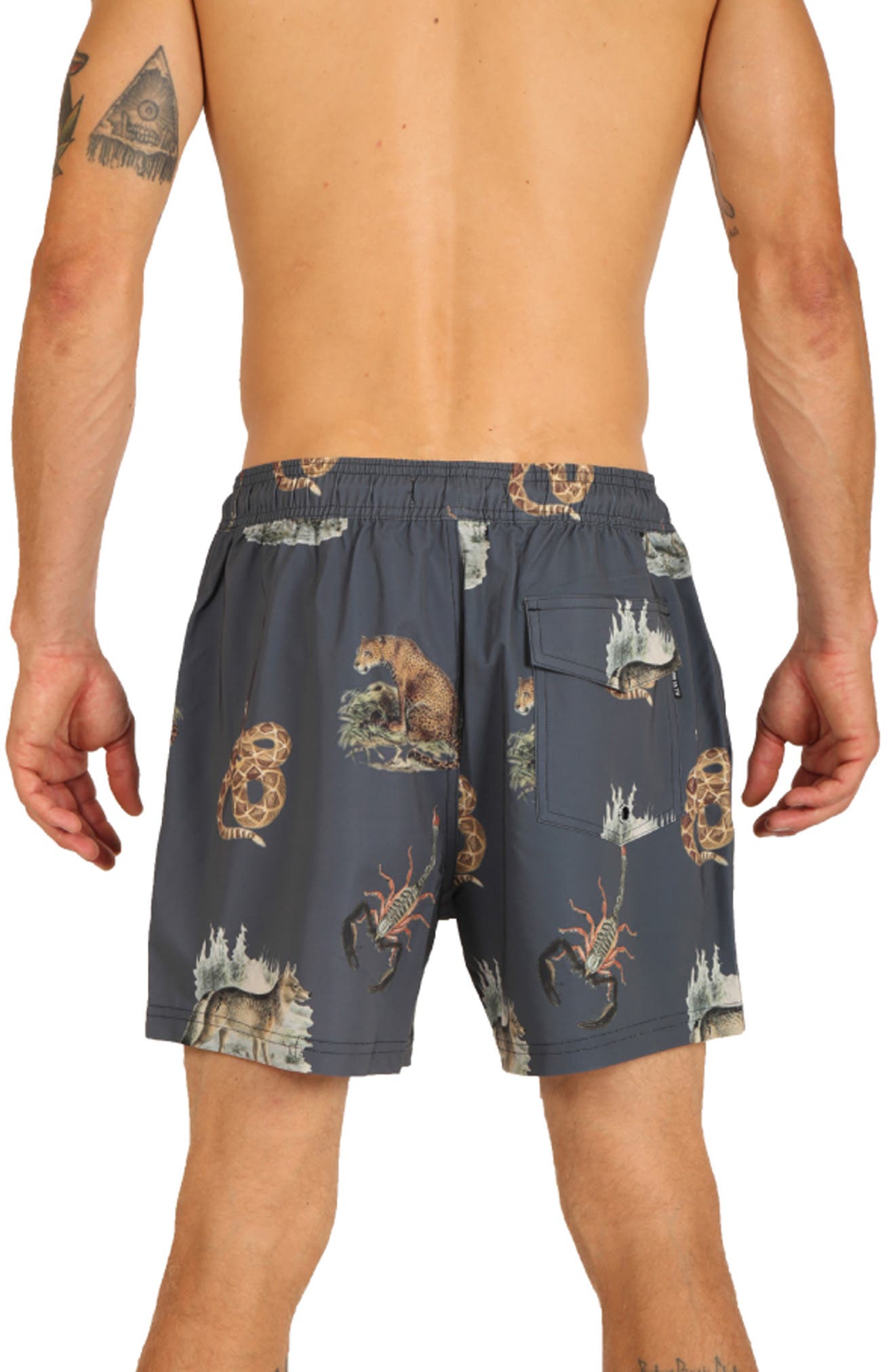 Ezekiel Dezert Print Board Shorts 