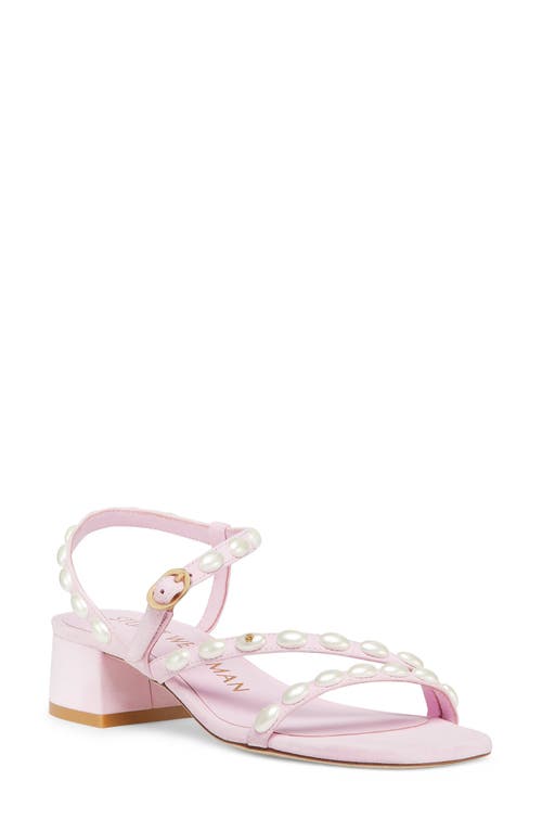 Stuart Weitzman Pearlita 35 Sandal Blossom at Nordstrom,