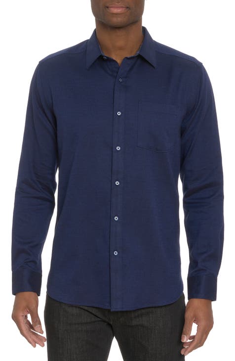 Santa Croce Cotton Blend Button-Up Shirt