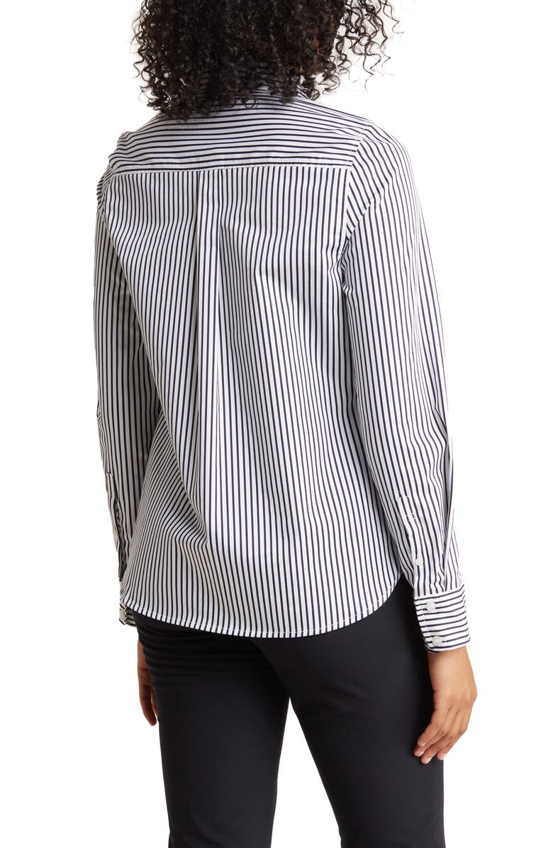 NORDSTROM RACK Essential Stripe Poplin Shirt | Nordstromrack