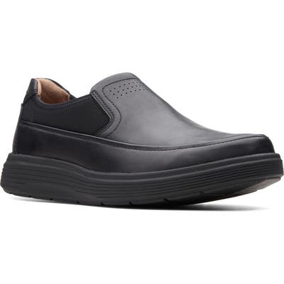 Clarks Un Abode Go Loafer, Black
