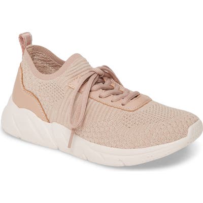 Taryn Rose Wallis Knit Sneaker- Pink