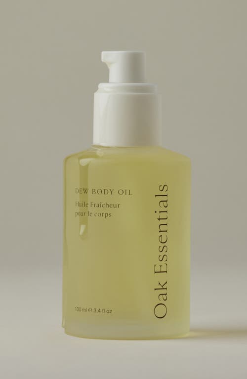 Shop Oak Essentials Dew Body Oil In No Color