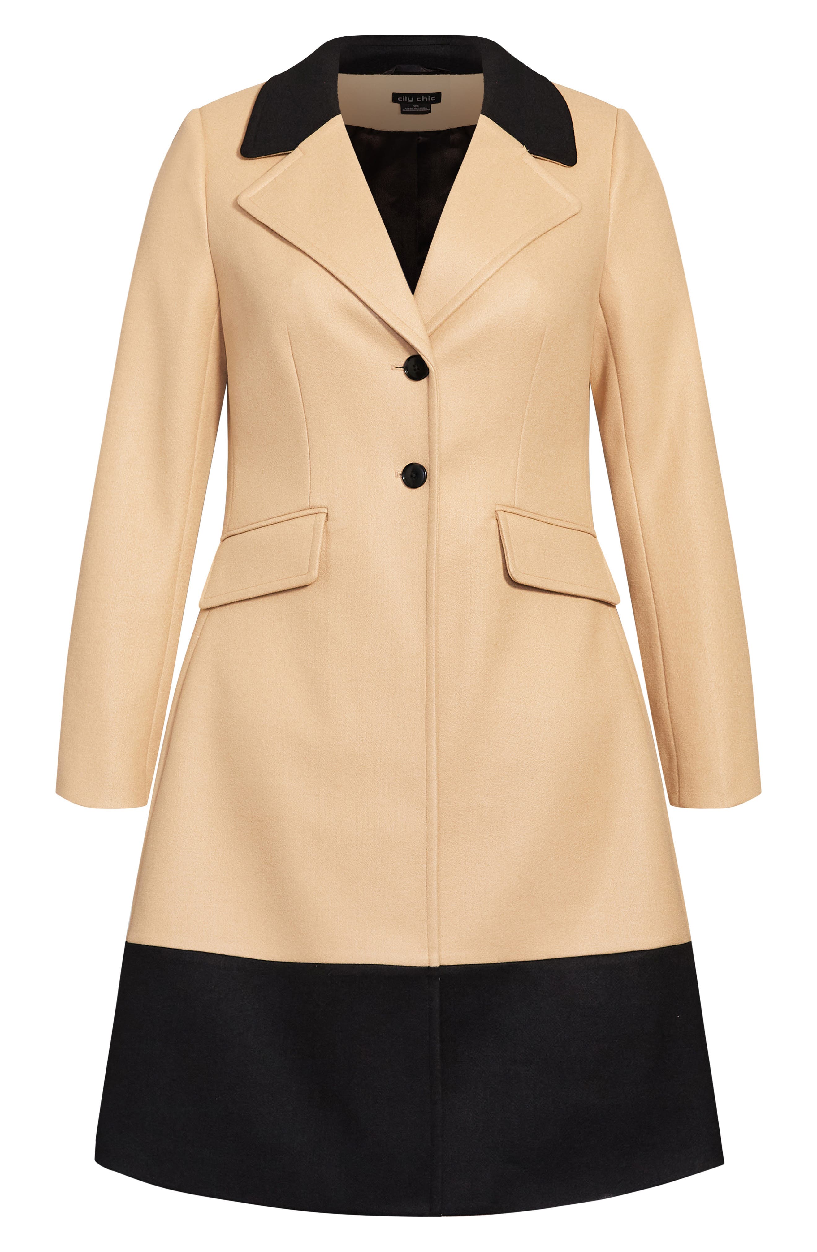 City Chic Arabella Colorblock Longline 