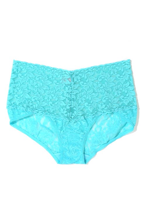 Shop Hanky Panky Retro V-kini Briefs In Aquatic Blue