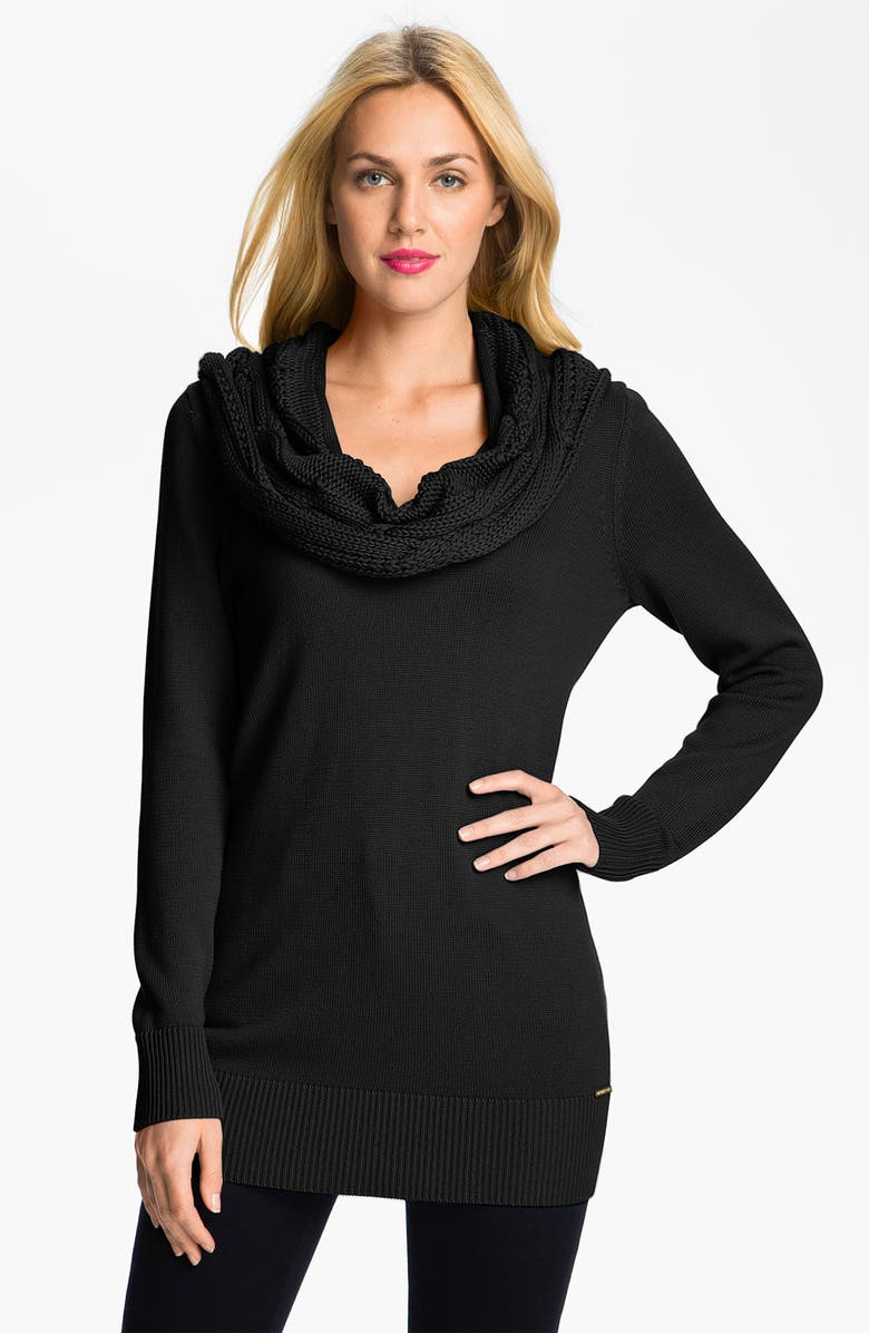 MICHAEL Michael Kors Cabled Cowl Neck Sweater | Nordstrom