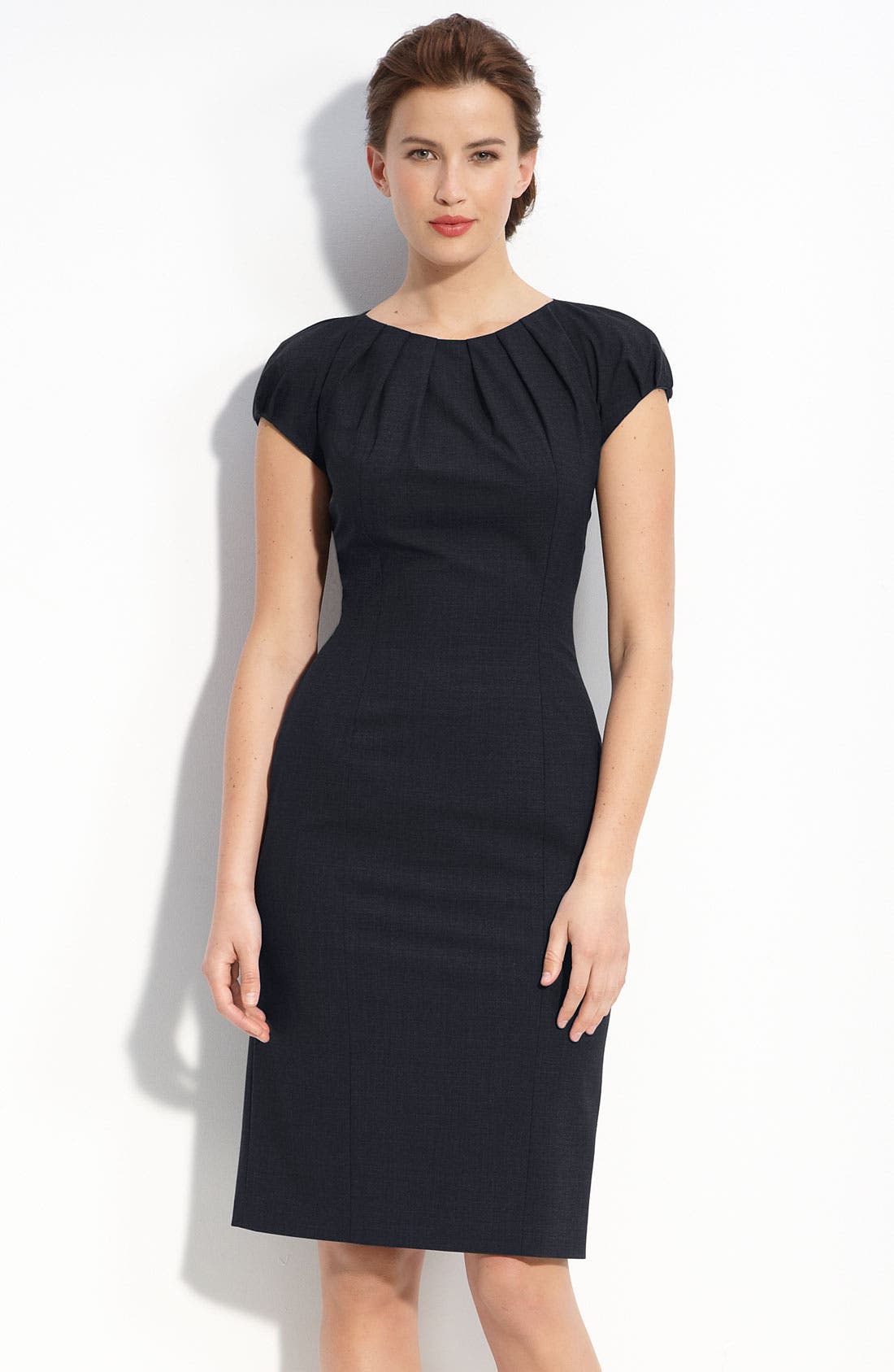 BOSS Black Cap Sleeve Dress Nordstrom