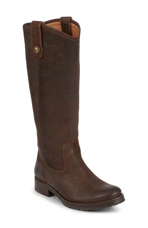 Frye Melissa Double Sole Knee High Boot Brown River Leather at Nordstrom,