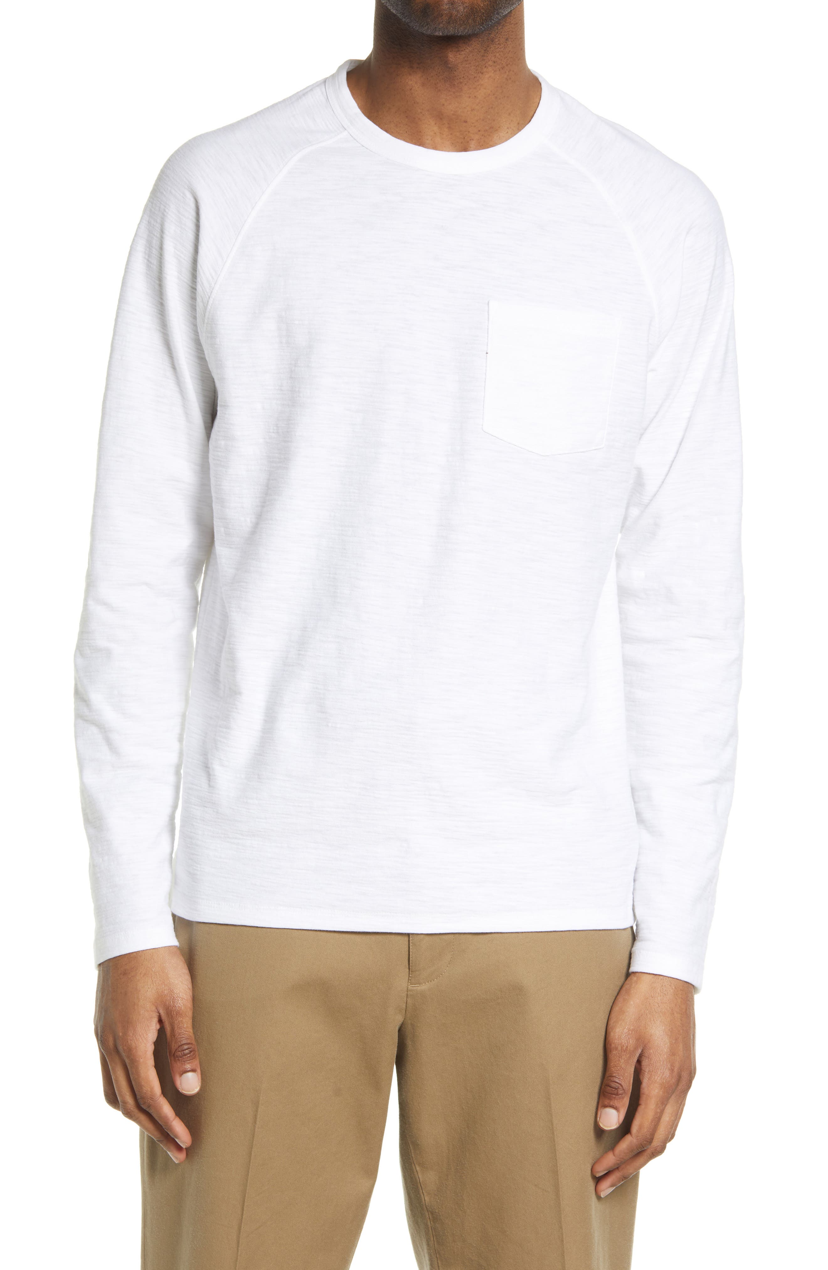 Vince Men's Long Sleeve Pocket T-Shirt 