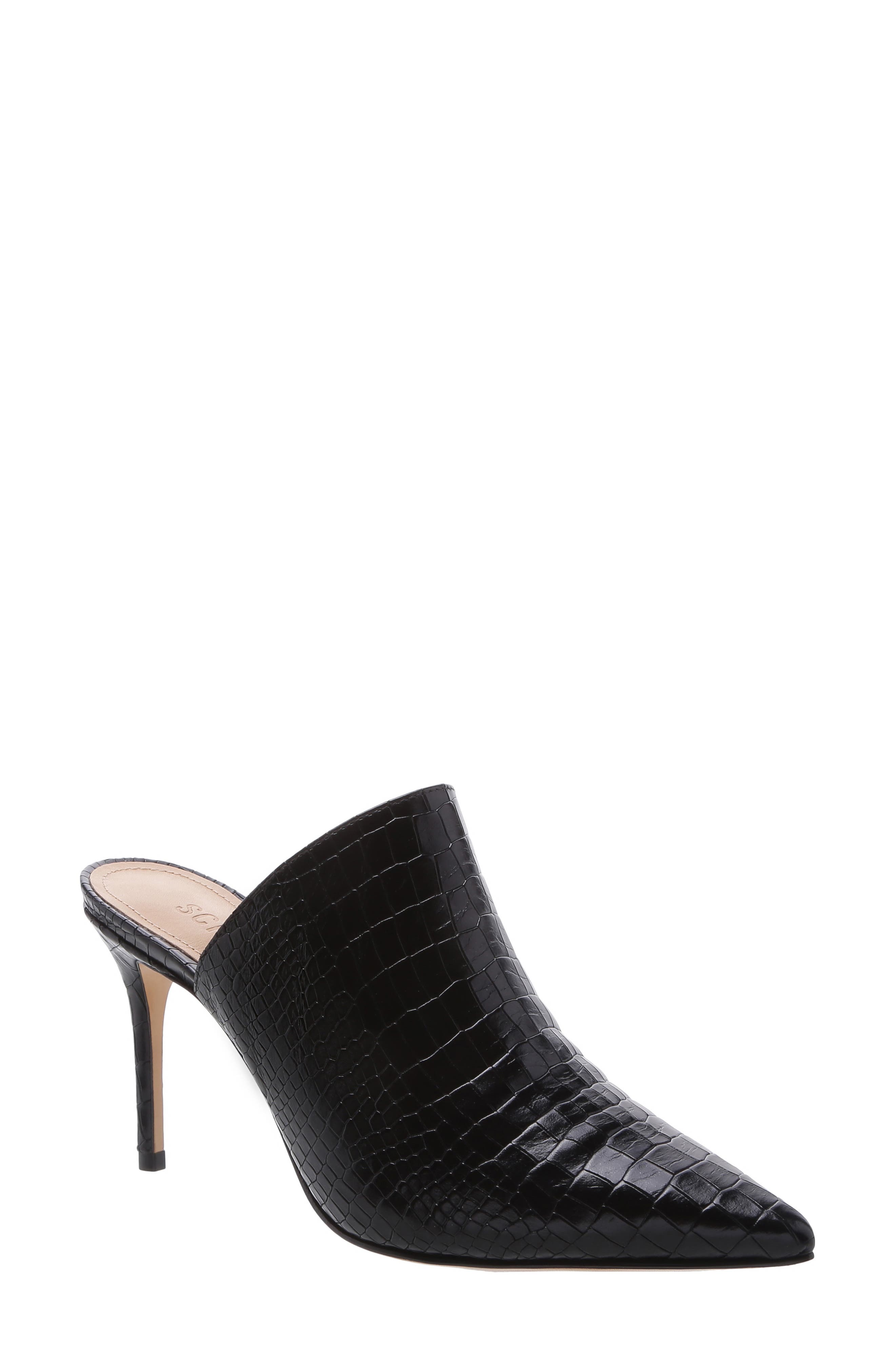 Schutz Bardot Mule, Black
