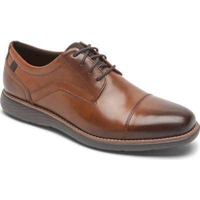 Rockport Garett Cap Toe Derby- Brown