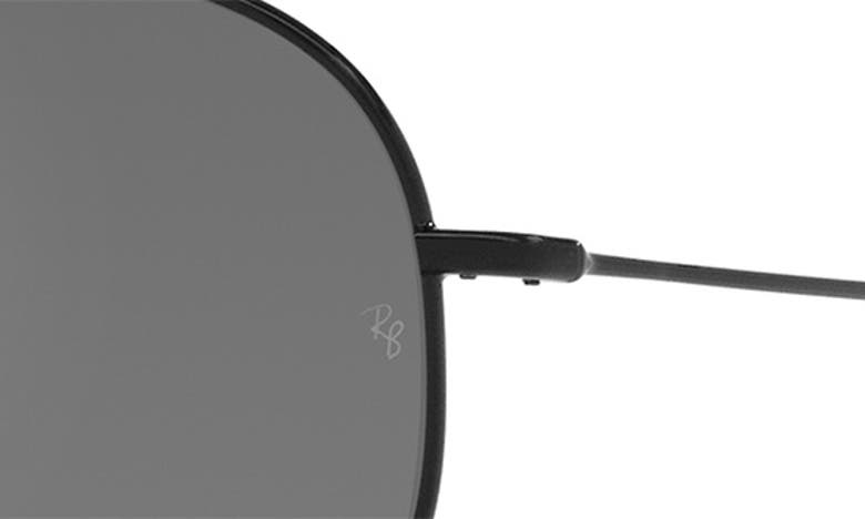 Shop Ray Ban Aviator Reverse 59mm Pilot Sunglasses In Black