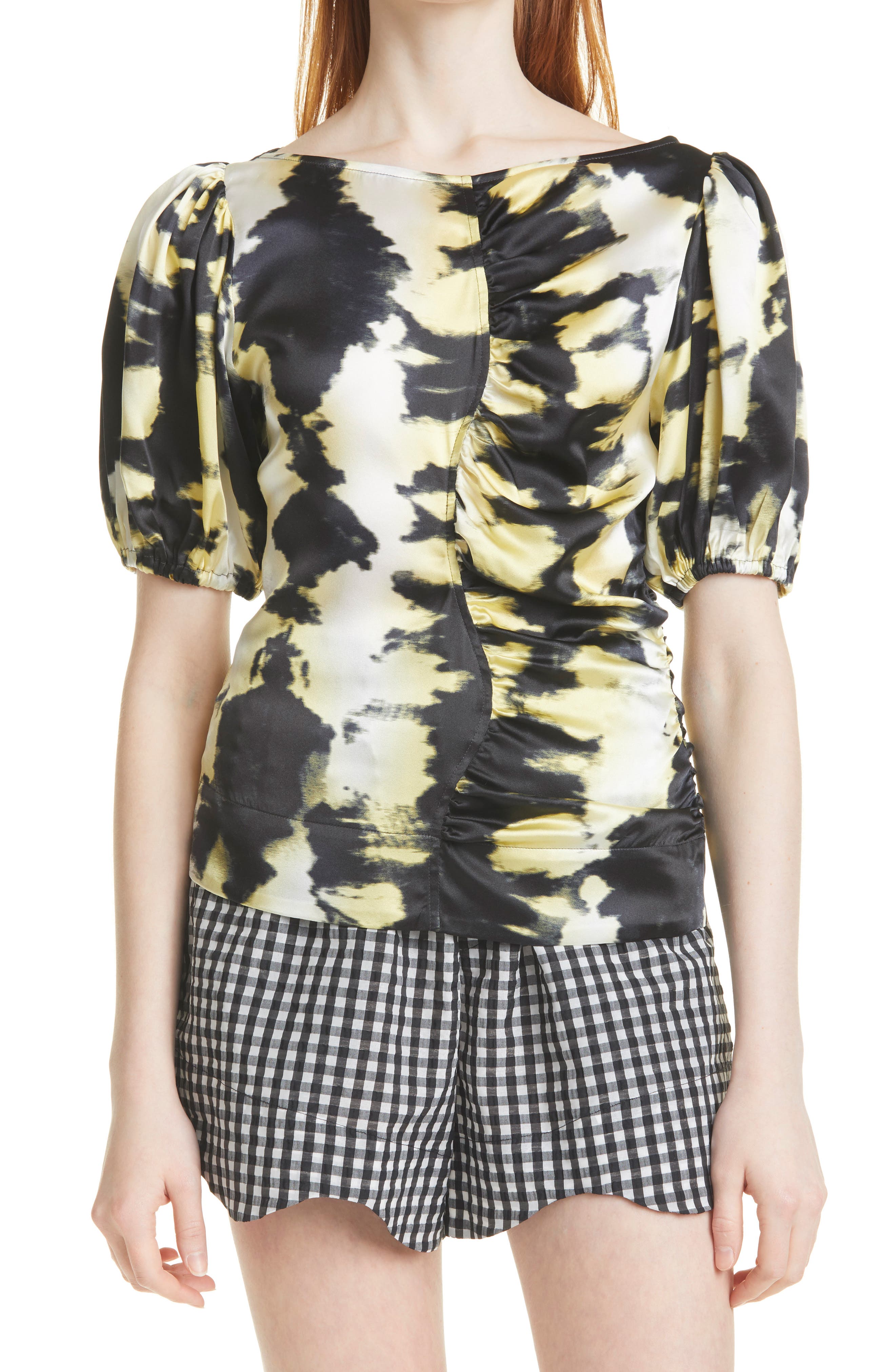 ganni tie dye t shirt