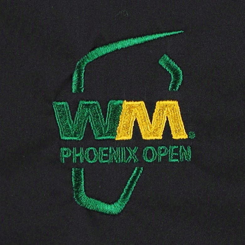 Shop Columbia Black Wm Phoenix Open Big Shot Omni-wick Short Sleeve Half-zip Windbreaker Jacket