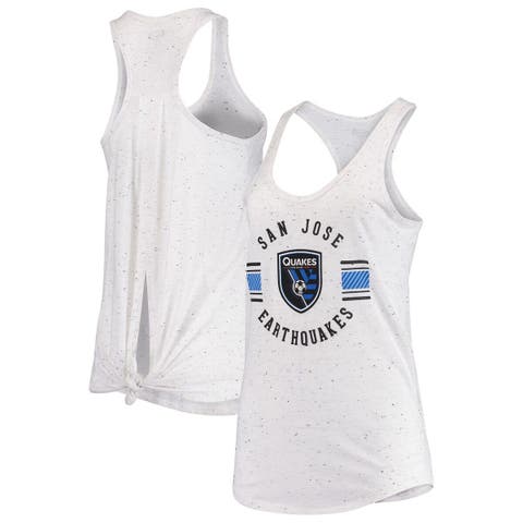 Nike Women's Nike White Los Angeles Rams Team Name City Tri-Blend Racerback Tank  Top