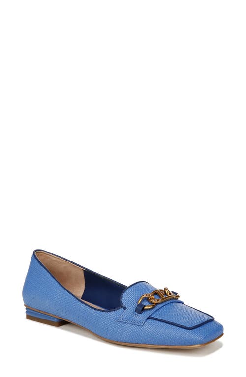 Franco Sarto Tiari Chain Square Toe Loafer in Blue at Nordstrom, Size 7.5