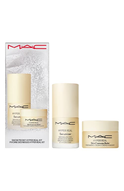 MAC Cosmetics Snow Peony Hyper Real Holiday Set $63 Value