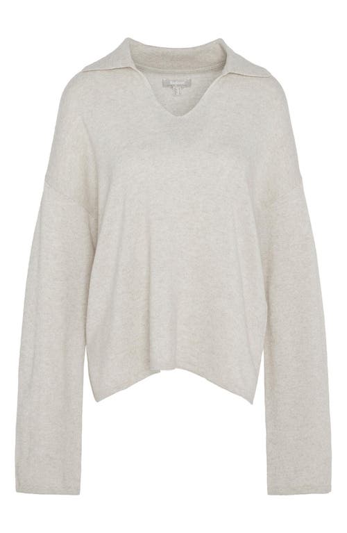 Barbour Fearne Sweater In Oatmeal