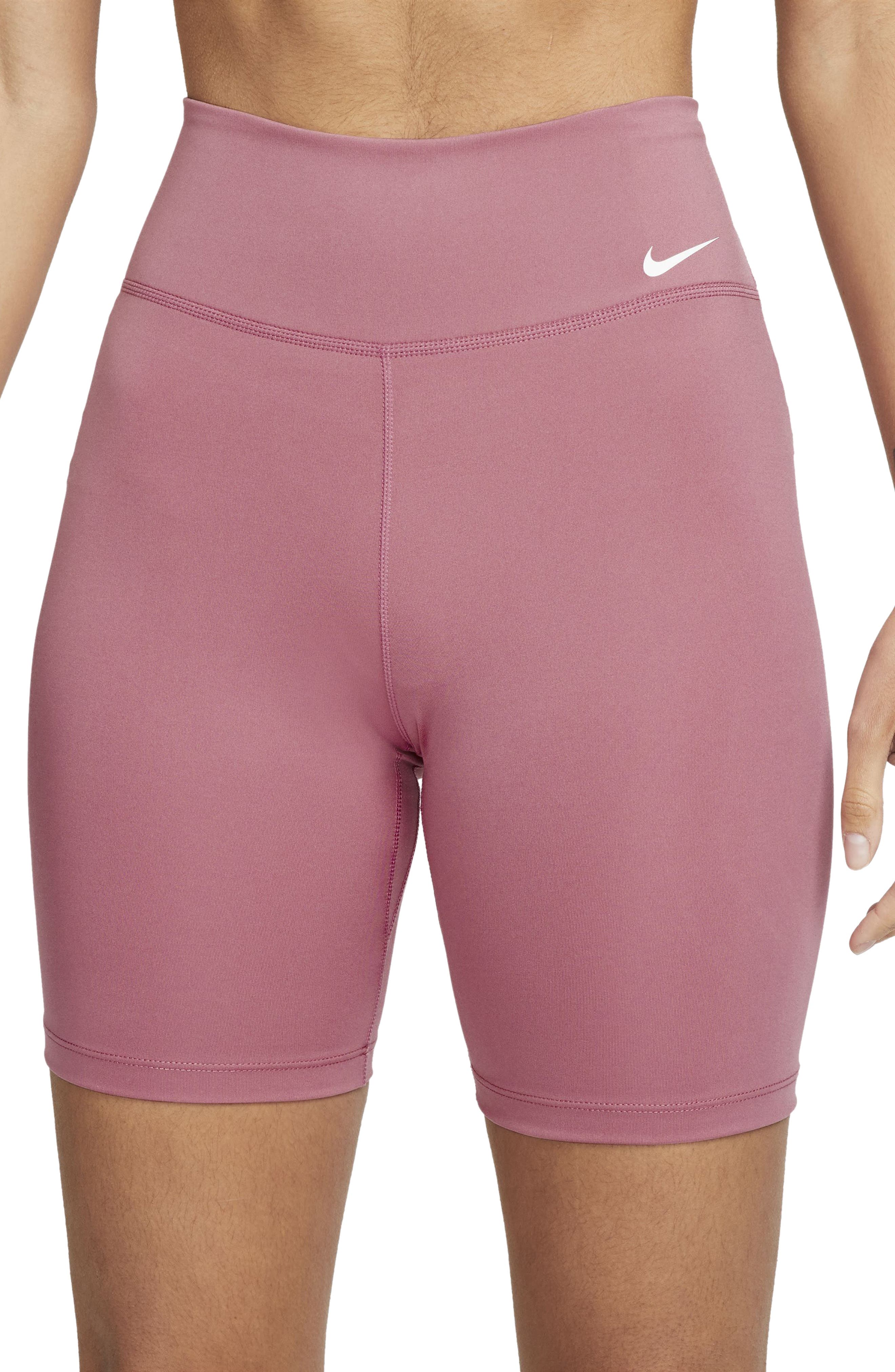 womens pink athletic shorts