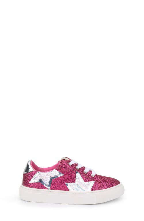 Shop Yosi Samra Kids' Miss Harper Sneaker In Pink/silver Metallic