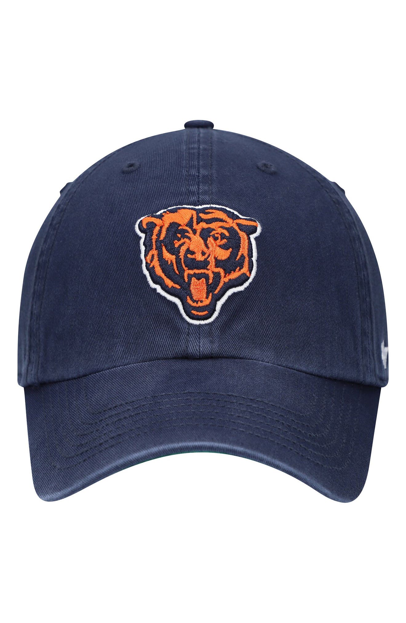 chicago bears men's fitted hats