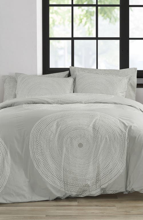 Marimekko Fokus Comforter & Sham Set in Grey at Nordstrom