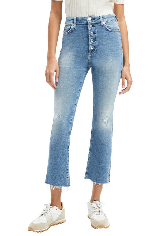 7 For All Mankind High Waist Kick Flare Jeans in Lv Agave