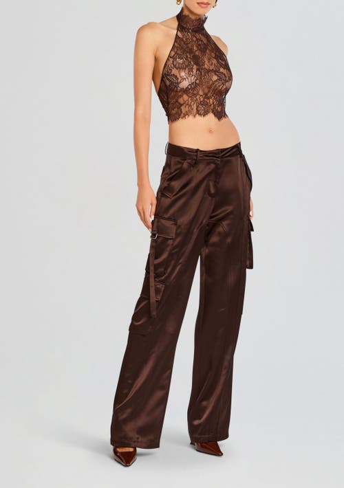 Shop Retroféte Retrofête Andre Cargo Pant In Dark Chocolate