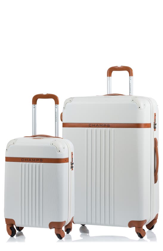 CHAMPS CHAMPS VINTAGE 2-PIECE LUGGAGE SET