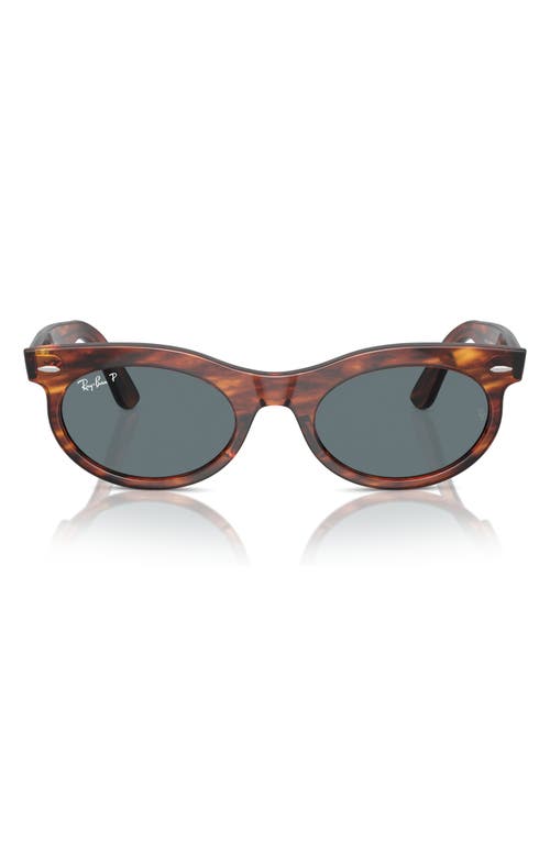 Ray-Ban Wayfarer Transitions 50mm Oval Sunglasses in Striped Havana at Nordstrom