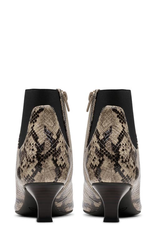 Clarks Kepley Erin Boot In Grey Snake