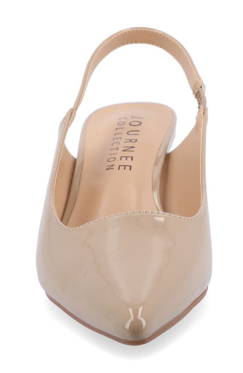 JOURNEE COLLECTION JOURNEE COLLECTION PAULINA SLINGBACK PUMP 