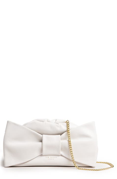 New Rose Clutch, Moda Operandi (7 690 AUD) ❤ liked on Polyvore featuring  bags, handbags, clutches, white purse,…