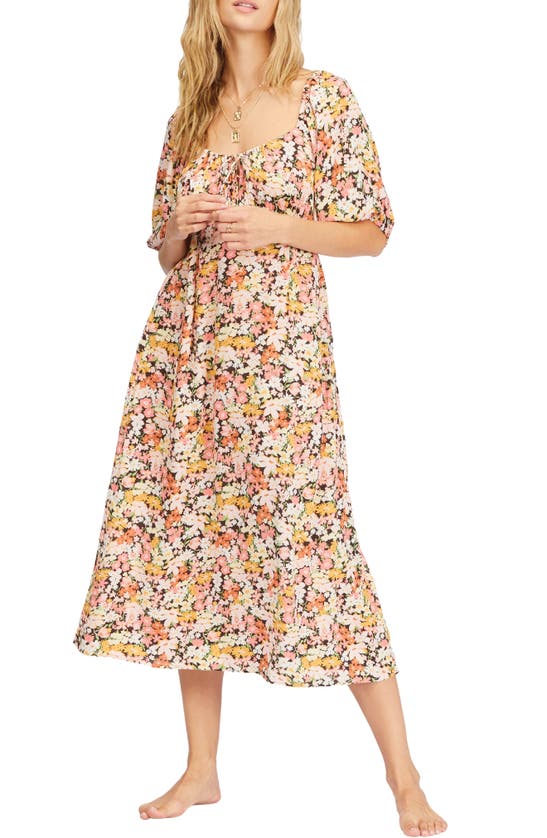 knee length dresses for ladies Billabong: Your Girl Midi Dress main image 1