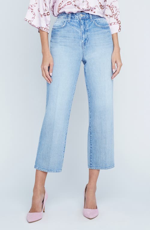 L'AGENCE June Stovepipe Crop Jeans Palisade at Nordstrom,