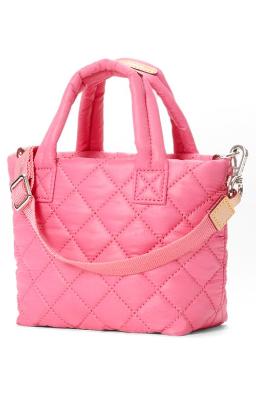 Shop Mz Wallace Petite Metro Deluxe Quilted Tote In Flamingo