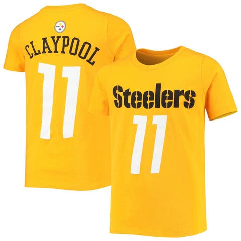 Youth Nike Chase Claypool Gold Pittsburgh Steelers Inverted Team Game Jersey