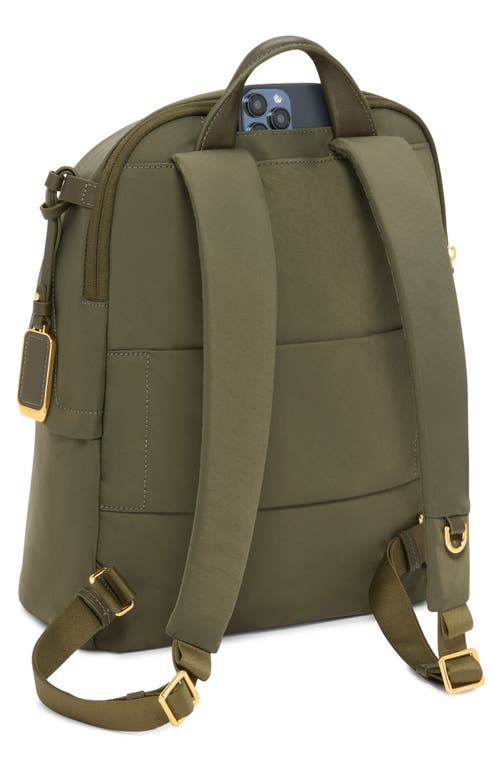 Shop Tumi Voyageur Halsey Backpack In Olive