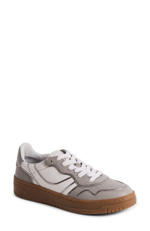 Free People Retro Thirty Love Sneaker In Winter White Combo