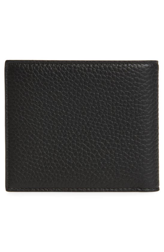 Shop Dolce & Gabbana Dg Quilted Leather Bifold Wallet In Nero